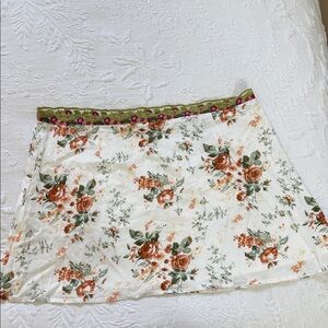 Princess Polly Floral Mini Skirt NWT US 12 AU/UK 16